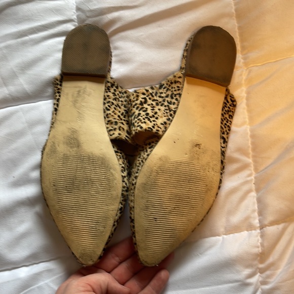 Cheetah print dress slippers - Picture 4 of 5